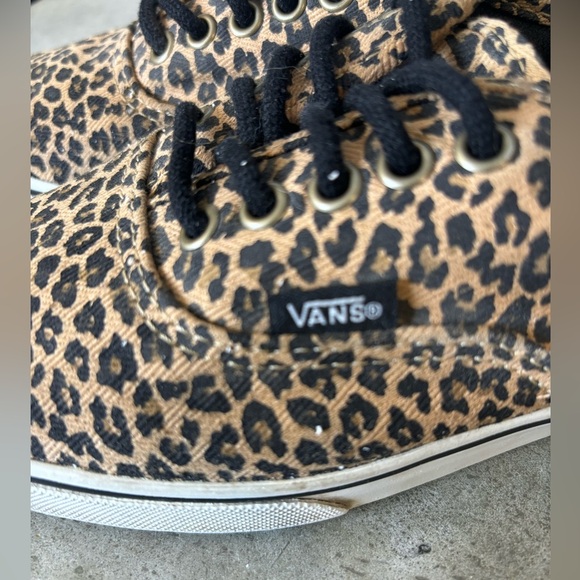 Vans Leopard Authentic Shoes Size M5.5 / W7 Leopard Print Excellent Condition - Picture 8 of 13